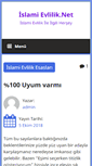 Mobile Screenshot of islamievlilik.net