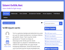 Tablet Screenshot of islamievlilik.net