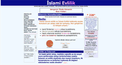 Desktop Screenshot of islamievlilik.com